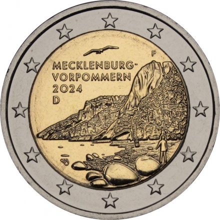 Германия 2 евро 2024 год - Мекленбург-Передняя Померания, Кёнигсштуль (F)