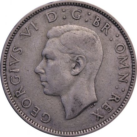 Великобритания 2 шиллинга (1 флорин) 1946 год