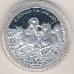 Мексика 5 песо 2000 год