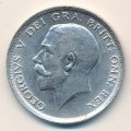 Великобритания 1/2 кроны 1915 год