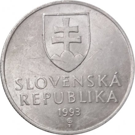 Словакия 20 геллеров 1993 год - Горный пик