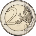 Финляндия 2 евро 2025 год - 100 лет Финско-шведским легкоатлетическим играм