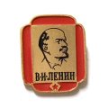 Значок В.И. Ленин (клеймо ЭТПК)