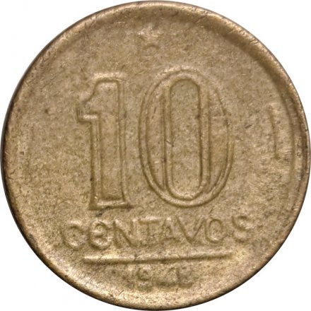 Бразилия 10 сентаво 1948 год - Жозе Бонифасиу де Андрада и Силва
