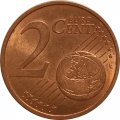 Франция 2 евроцента 2018 год