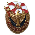 Знак &quot;За службу в 21 ОБрОН&quot;, с удостоверением