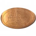 Сувенирный жетон из автомата Marksburg. Марксбург. Германия