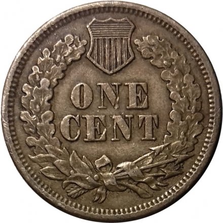 США 1 цент 1863 год