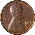 США 1 цент 1975 год - Авраам Линкольн (без отметки МД)