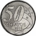Бразилия 50 сентаво 2016 год - Барон Рио-Бранко