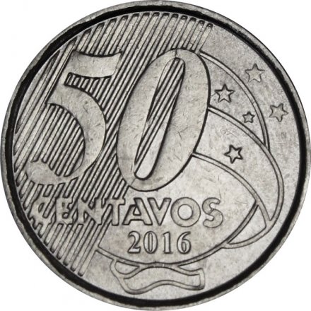 Бразилия 50 сентаво 2016 год - Барон Рио-Бранко