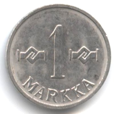 Финляндия 1 марка 1961 год