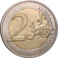 Германия 2 евро 2012 год (F) - 10 лет наличному обращению евро