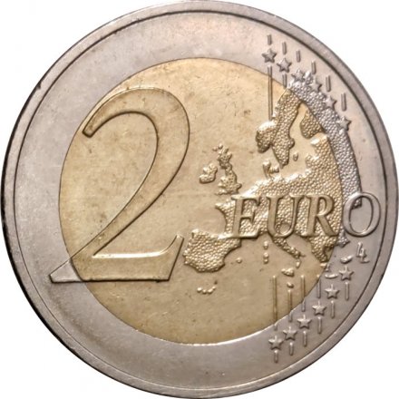 Германия 2 евро 2012 год (F) - 10 лет наличному обращению евро