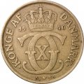 Дания 1 крона 1940 год - Король Кристиан X