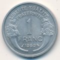 Франция 1 франк 1959 год