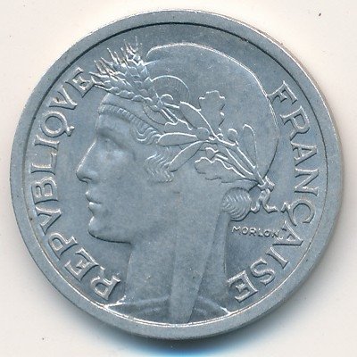 Франция 1 франк 1959 год