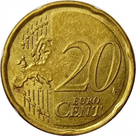 Франция 20 евроцентов 2014 год