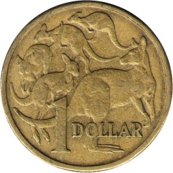 Австралия 1 доллар 1984 год - Кенгуру