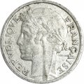 Франция 1 франк 1947 год (B)