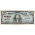 Куба 1 песо 1960 год - Хосе Марти. Герб - VF-