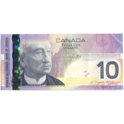 Канада 10 долларов 2005 (2008) год - XF+