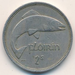 Ирландия 1 флорин (2 шиллинга) 1959 год