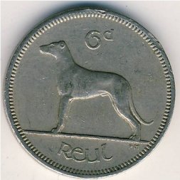 Ирландия 6 пенсов 1964 год