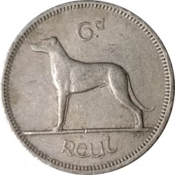 Ирландия 6 пенсов 1964 год