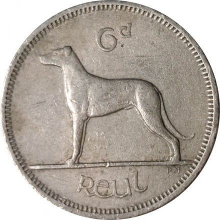 Ирландия 6 пенсов 1964 год