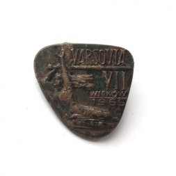 Значок Варшава 7 веков 1965