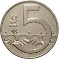 Чехия 5 крон 1993 год - Карлов мост в Праге
