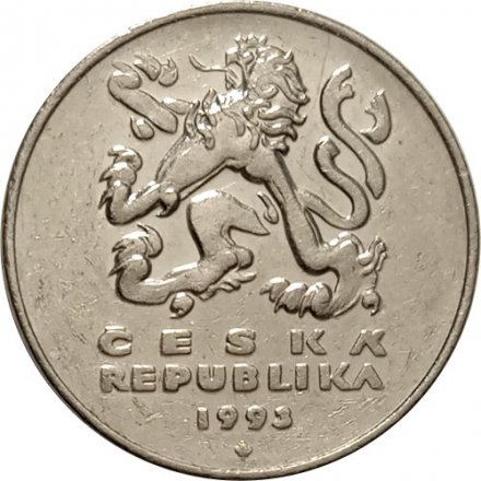 Чехия 5 крон 1993 год - Карлов мост в Праге