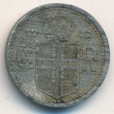 Исландия 10 эйре 1942 год
