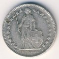 Швейцария 1/2 франка 1944 год
