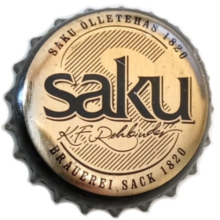 Пивная пробка Эстония - Saku Olletehas 1820. Brauerei Sack