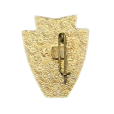 Значок Школа 5 класс. Серп и молот