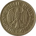 ФРГ 1 марка 1962 год (F)