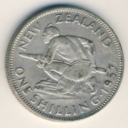 Новая Зеландия 1 шиллинг 1937 год