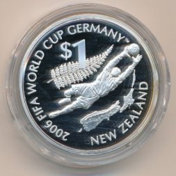 Новая Зеландия 1 доллар 2006 год