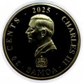 Самоа 20 центов 2025 год - Мифические существа — Лю Шу