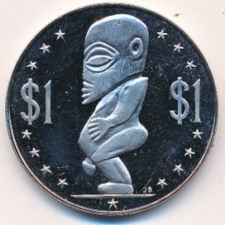 Острова Кука 1 доллар 1972 год