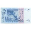 Кот-д`Ивуар 2000 франков 2003 год (A) - UNC