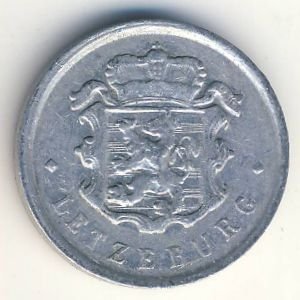Люксембург 25 сантимов 1965 год