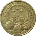 Великобритания 1 фунт 2011 год - Столицы регионов - Эдинбург