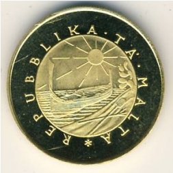 Мальта 50 фунтов 1975 год