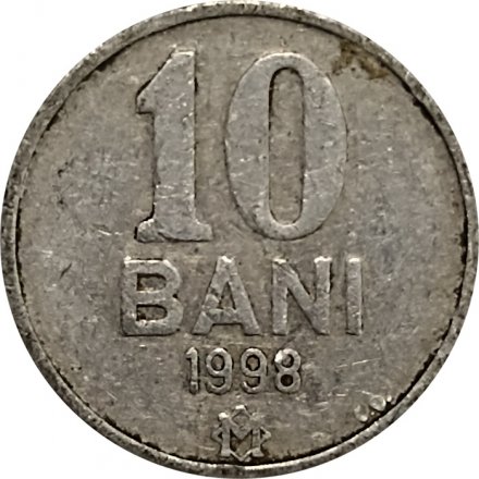 Молдавия 10 бани 1998 год - Герб