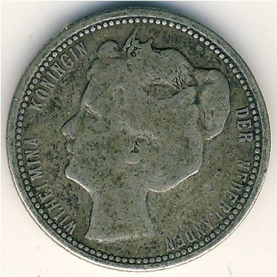 Нидерланды 25 центов 1903 год