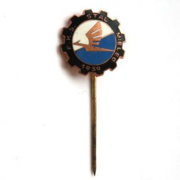 Значок Футбольный клуб "Сталь" Мелец (FKS Stal Mielec) 1939 г.