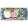 Сьерра-Леоне 10 леоне 1988 год - Корова UNC